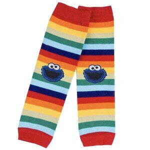 Cookie Monster Rainbow Baby Toddler Socks Sesame Street leg warmers socks outfit